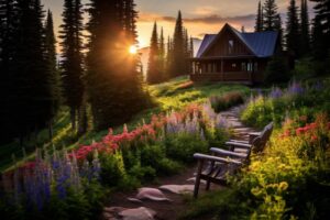 Dom na górce: oaza spokoju i piękna